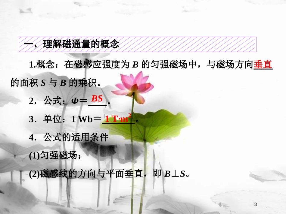 （新课标）高考物理总复习 第十章 电磁感应 第57课时 电磁感应现象和楞次定律（双基落实课）课件_第3页