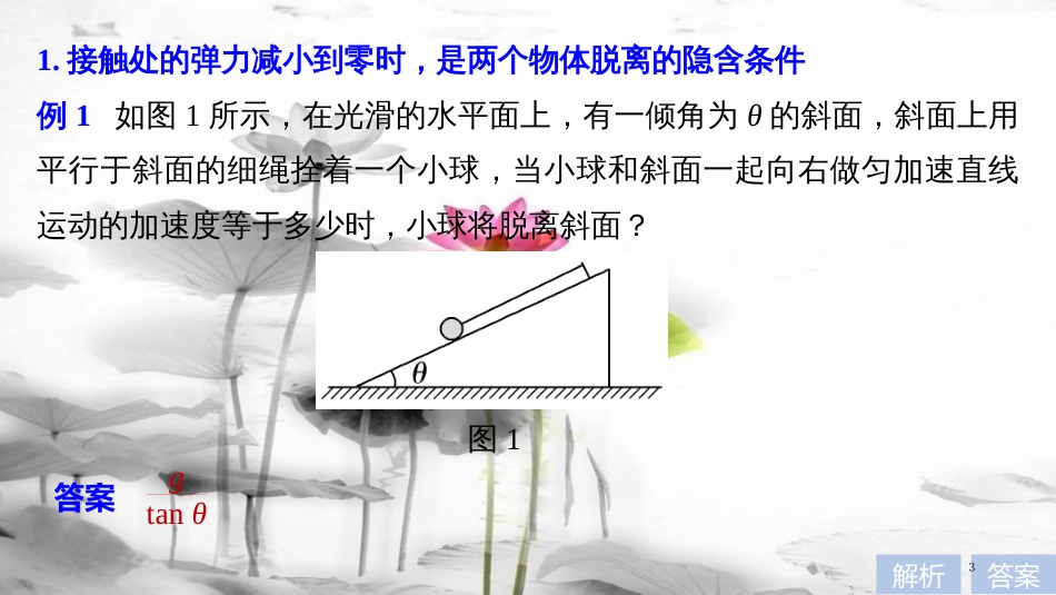 （全国通用）高考物理总复习 考前三个月 七大提分策略 策略二 挖掘隐含条件，找到解题的突破口课件_第3页