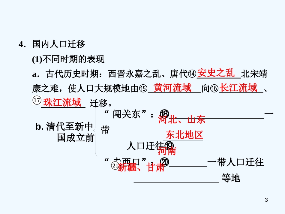 高中地理 第一章 第二节 人口的迁移课件 中图版必修2_第3页