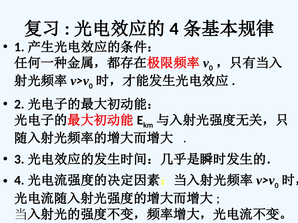 高中物理 22 光子课件 粤教版选修3-5_第2页