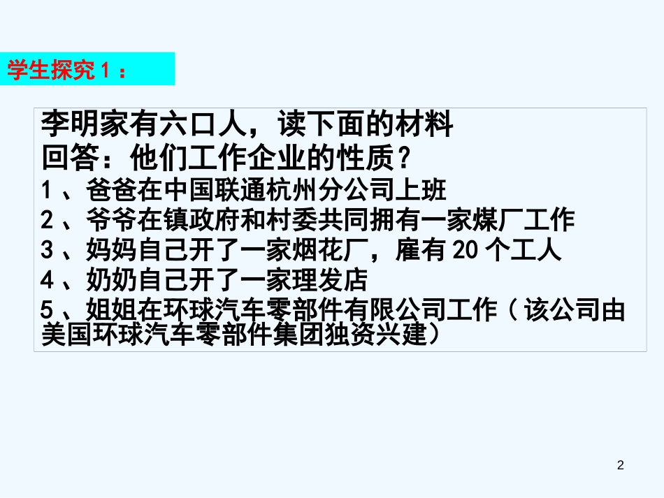 高中政治 42 我国的基本经济制度课件 新人教版必修1_第2页
