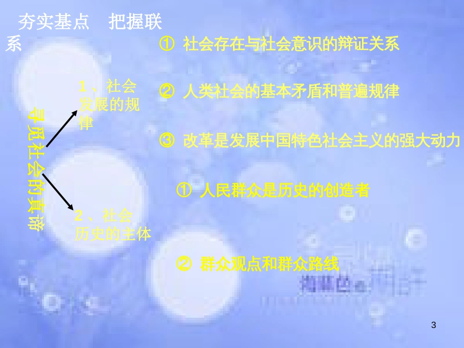 高考政治一轮复习 第十一课 寻觅社会的真谛课件_第3页