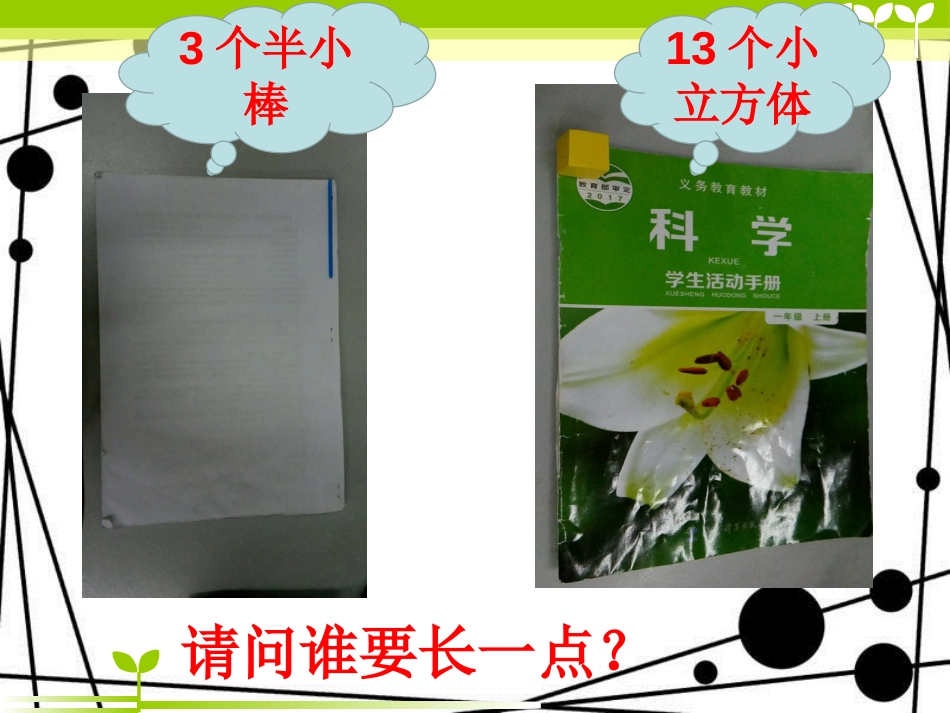 一年级科学上册 2.5 用相同的物体来测量课件2 教科版_第2页