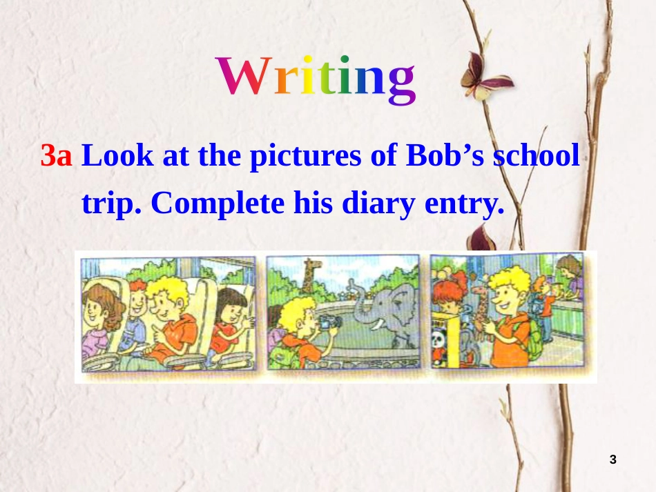 学年七年级英语下册 Unit 11 How was your school trip Section B 2课件 _第3页