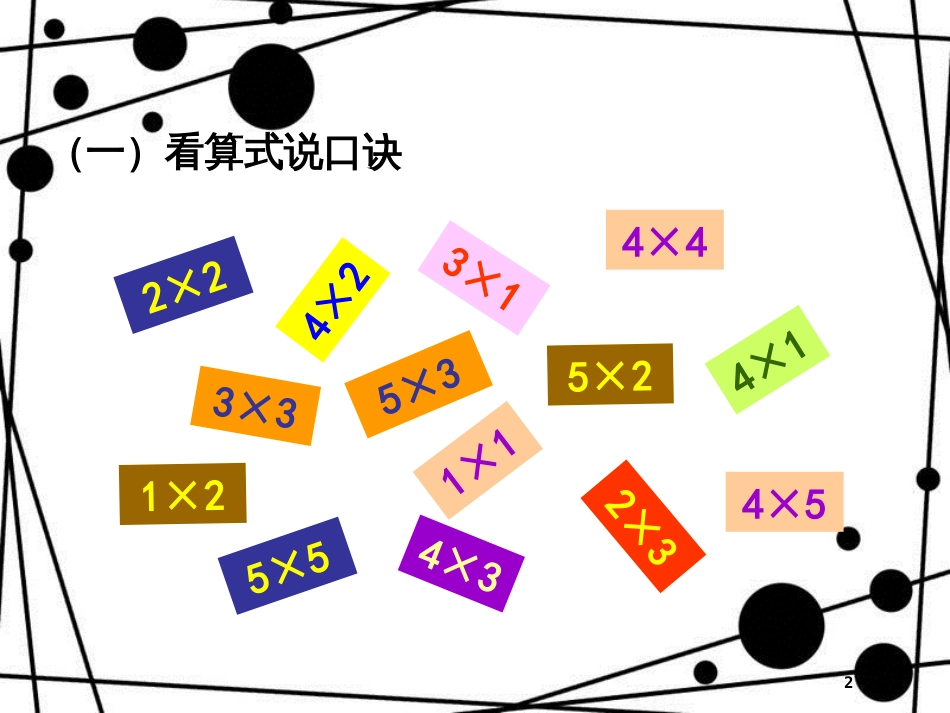 二年级数学上册 第四单元 6的乘法口诀参考课件 青岛版_第2页