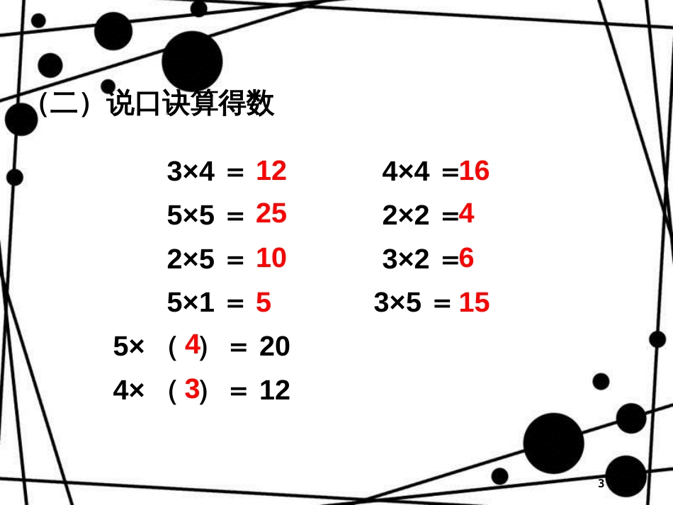 二年级数学上册 第四单元 6的乘法口诀参考课件 青岛版_第3页