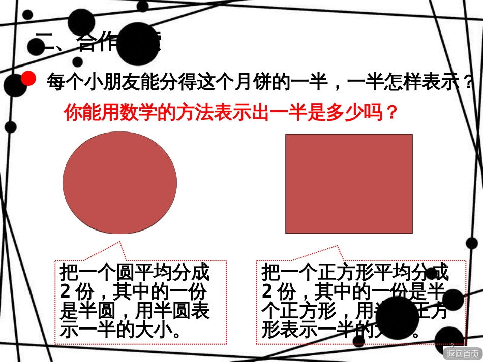 三年级数学上册 第九单元 认识几分之一（信息窗1）教学课件 青岛版_第3页