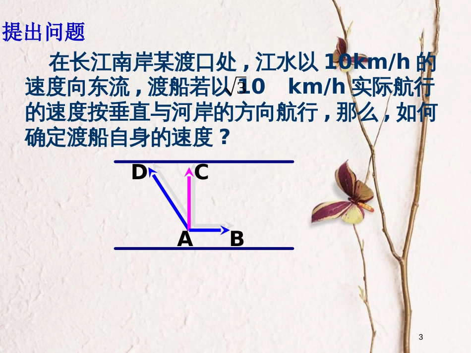 江苏省宿迁市高中数学 第二章 平面向量 2.2.2 向量的减法课件2 苏教版必修4_第3页