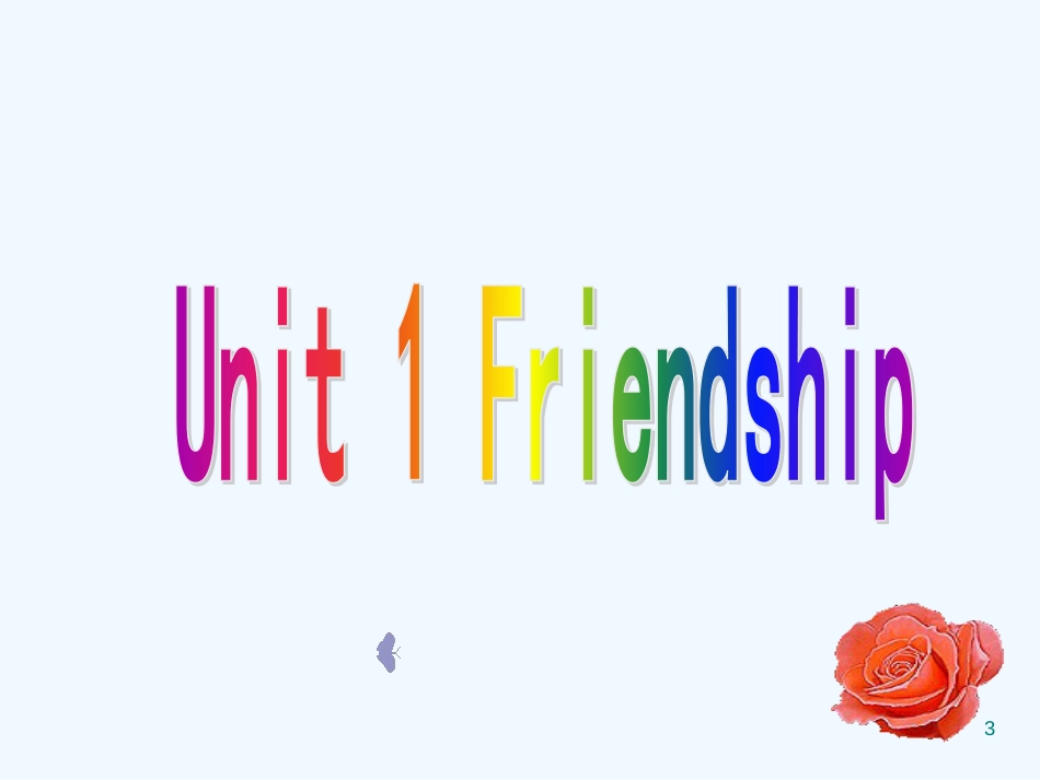 高中英语 1.11《Unit 1 Friendship复习课件》课件 新人教版必修1_第3页