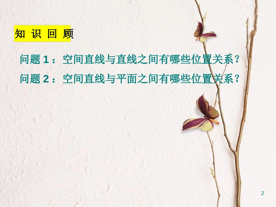 江苏省宿迁市高中数学 第1章 立体几何初步 1.2.4 平面与平面的位置关系 平面与平面平行的判定1课件 苏教版必修2_第2页