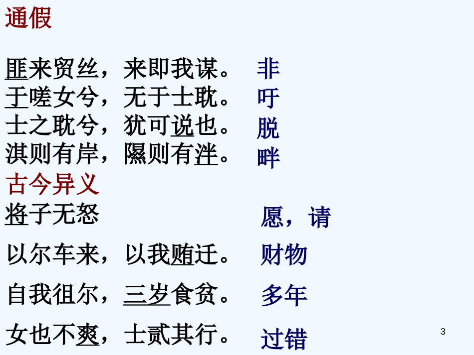 高中语文 第二单元复习课件 新人教版必修2_第3页