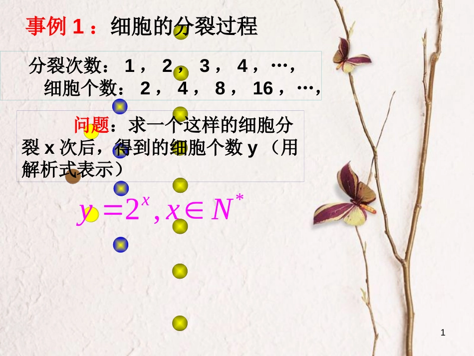 江苏省宿迁市高中数学 第三章 函数的应用 3.1 指数函数（1）课件 苏教版必修1_第1页