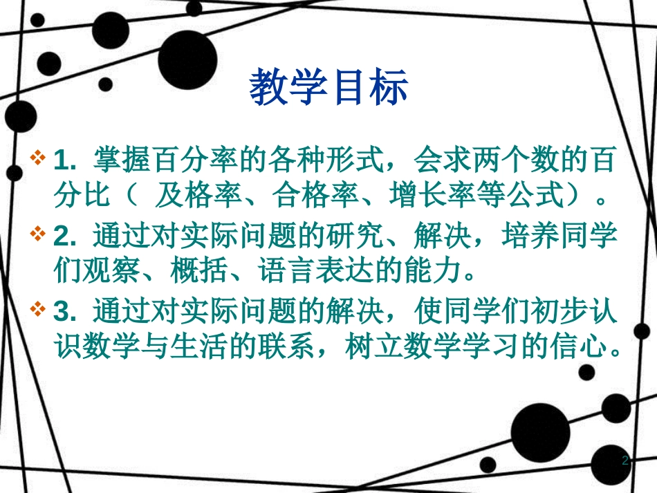 六年级数学上册 3.5 百分比的应用课件 沪教版_第2页