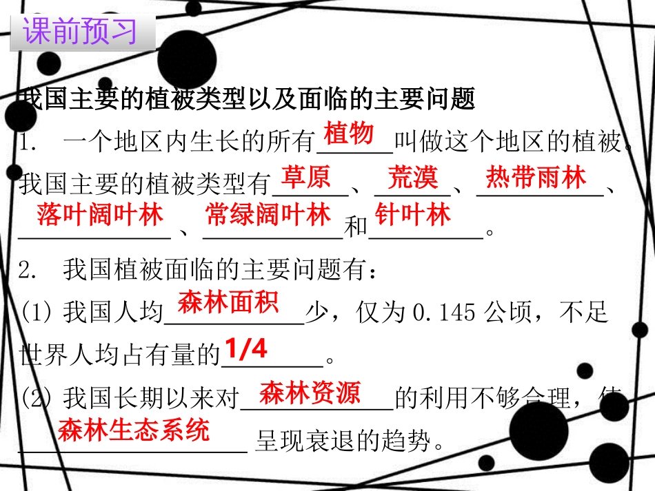 七年级生物上册 第三单元 第六章 爱护植被，绿化祖国课件 （新版）新人教版_第3页