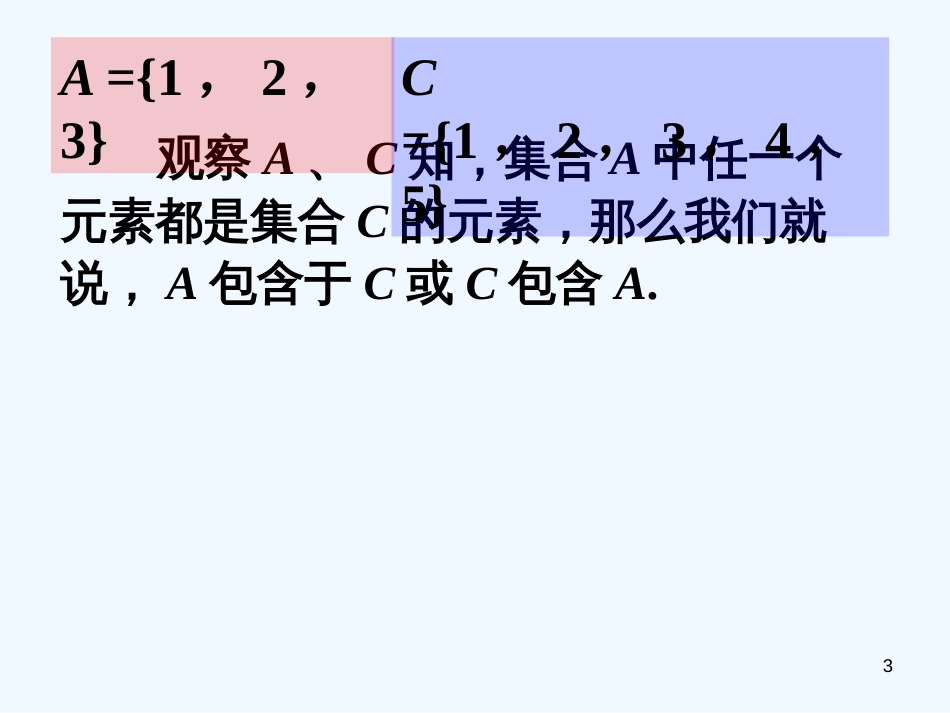 高中数学：《子集》教学讲解课件_第3页