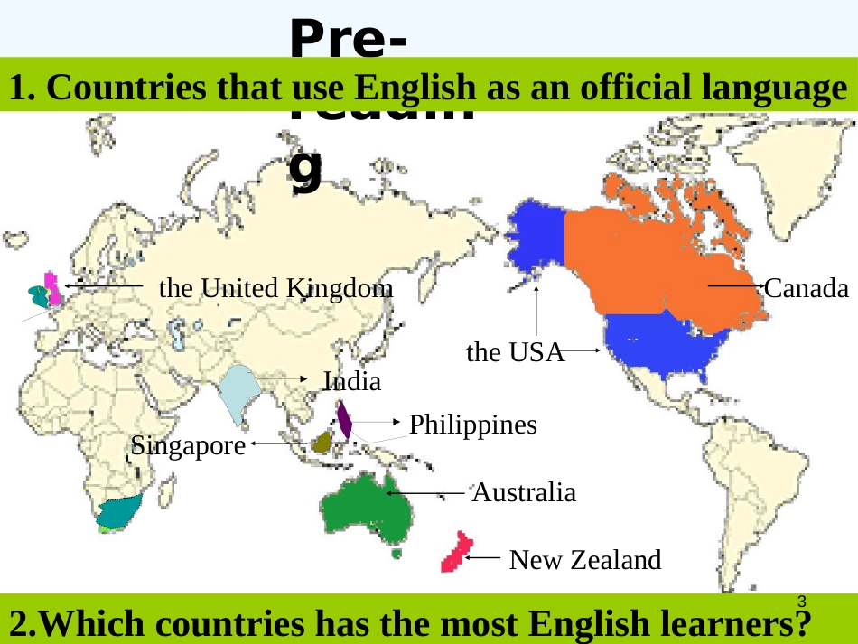 高中英语 Period 2Reading课件 新人教版必修1_第3页