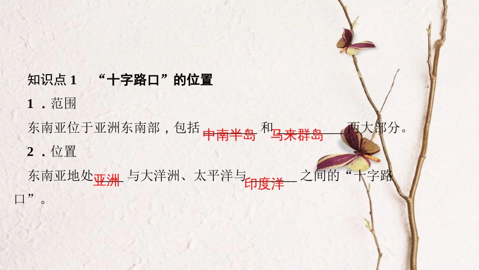 七年级地理下册 7.2东南亚课件 （新版）新人教版_第3页