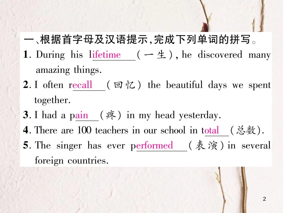 （安徽专版）九年级英语全册双休作业（九）习题课件（新版）人教新目标版_第2页