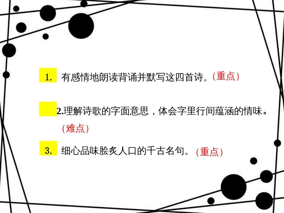 八年级语文上册 第二单元 8《古代诗词四首》课件 苏教版_第3页