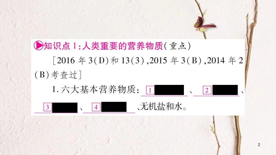 （达州专版）中考化学总复习一轮知识系统复习主题4化学与社会发展第15讲课件_第2页