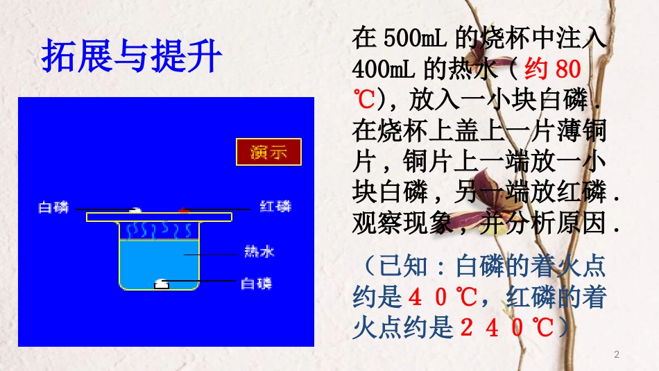 九年级化学上册 第6单元 燃烧与燃料 第三节 大自然中的二氧化碳课件2 （新版）鲁教版_第2页