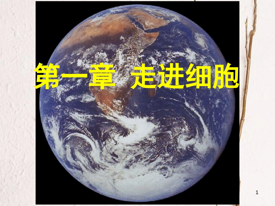 贵州省遵义市高一生物 从生物圈到细胞课件_第1页