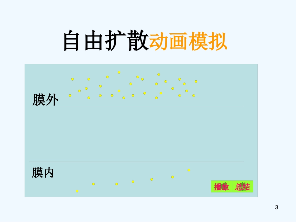 高中生物 精心修改制作的物质跨膜运输的方式课件 新人教版必修1_第3页