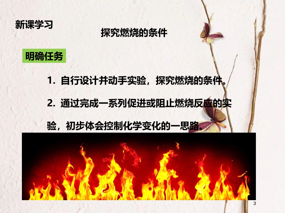 九年级化学上册 第5单元 定量研究化学反应 到实验室去 探究燃烧的条件课件2 （新版）鲁教版_第3页