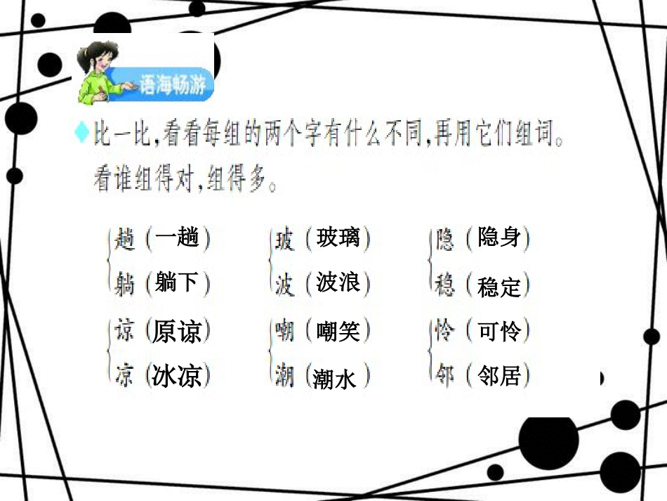 三年级语文上册 语文百花园五课件2 语文S版_第2页