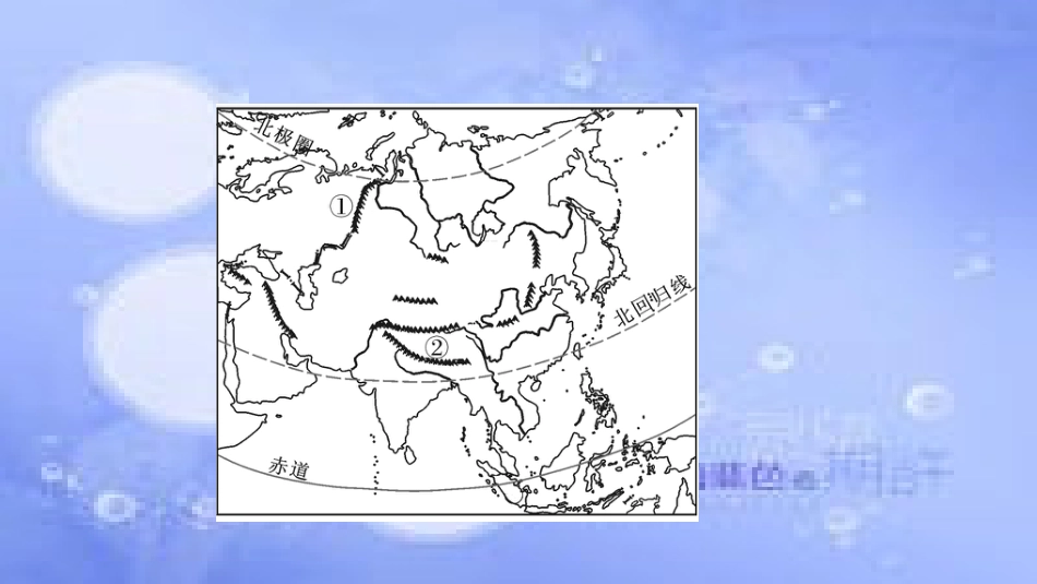 春七年级地理下册 第六章 我们生活的大洲——亚洲考点突破（含中考真题）习题课件 （新版）新人教版_第3页