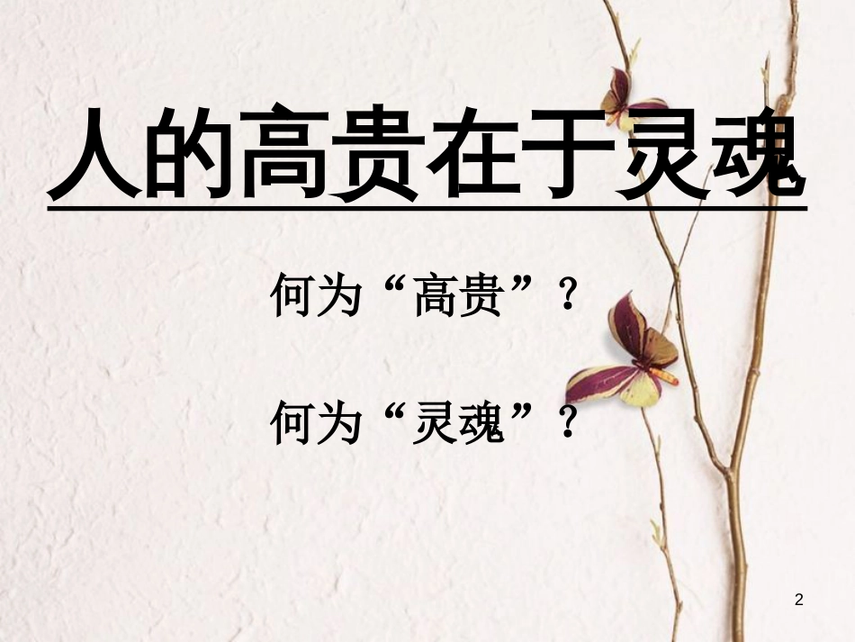 江苏省盐城市八年级语文下册 第9课 人的高贵在于灵魂课件 苏教版_第2页