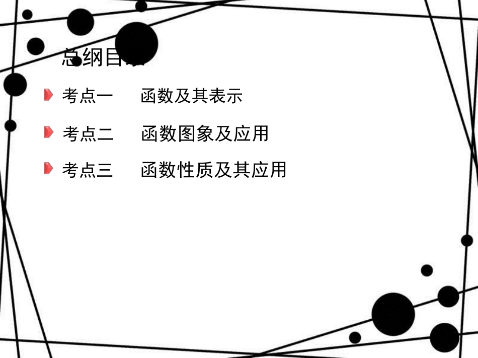 高三数学二轮复习 第一篇 专题突破 专题二 函数与导数刺 第1讲 函数的图象与性质课件 文_第3页