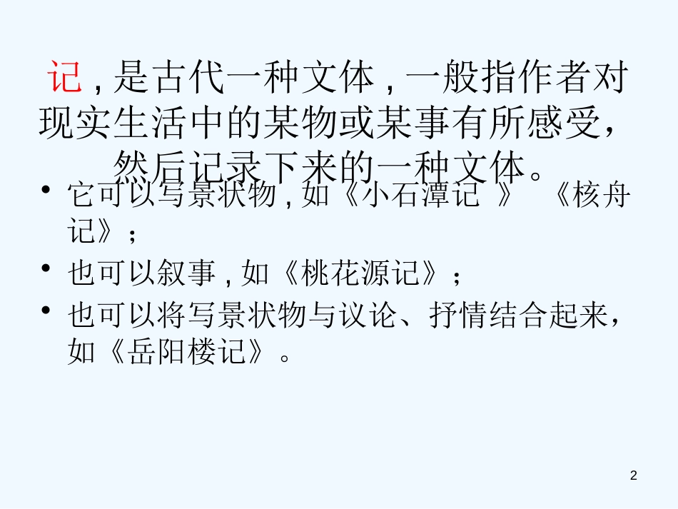 高中语文《游褒禅山记》课件 新人教版必修2_第2页