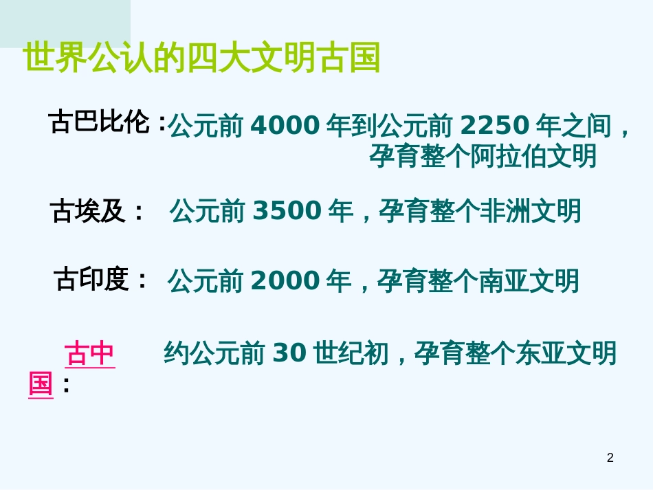 高中政治 《我们的中华文化》课件 新人教版必修3_第2页