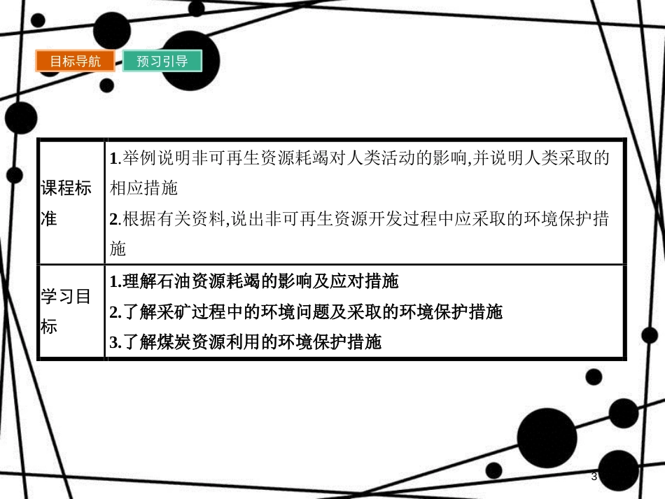 高中地理 第二章 自然资源保护 2.2 非可再生资源的利用与保护课件 湘教版选修6_第3页