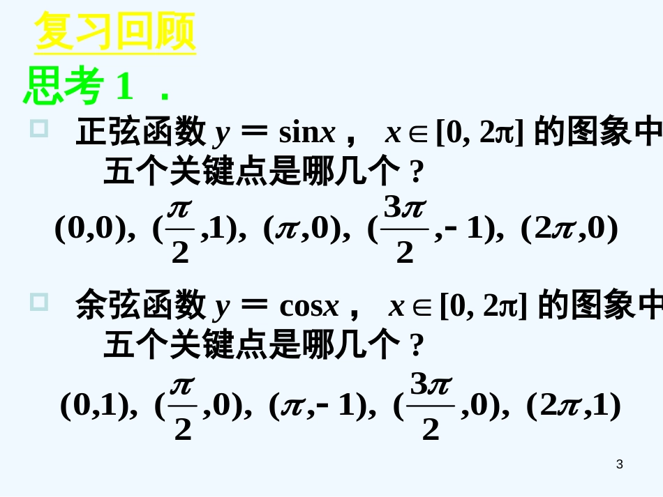 高中数学 1.4.2正弦函数、余弦函数的性质课件 新人教A版必修4_第3页