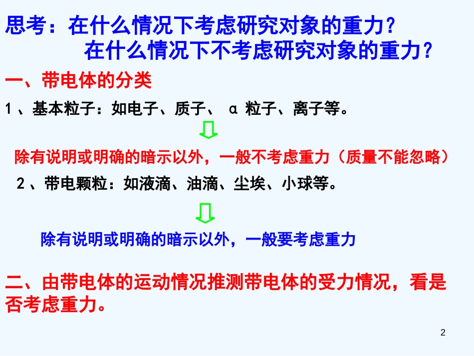 高中物理3.9带电粒子在复合场中运动课件新人教版选修3_第2页