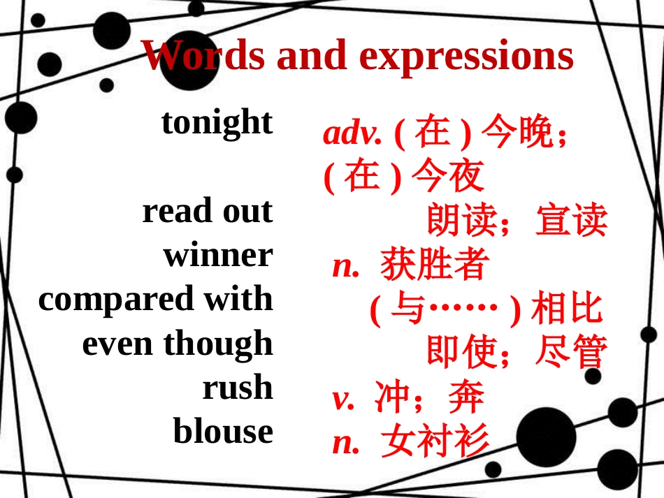 九年级英语上册 Module 11 Photos Unit 2 The photo which we liked best was taken by Zhao Min课件 （新版）外研版_第2页