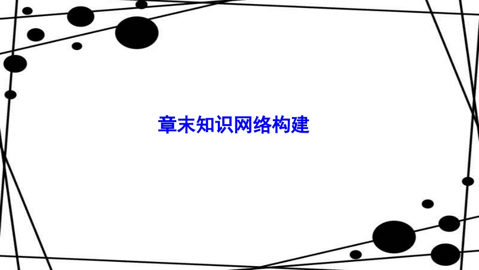 高中化学 第3章 有机合成及其应用 合成高分子化合物章末知识网络构建课件 鲁科版选修5_第1页