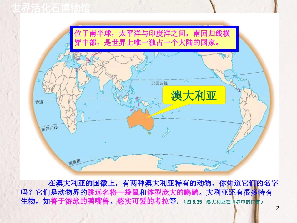 七年级地理下册 8.4 澳大利亚课件 （新版）新人教版_第2页