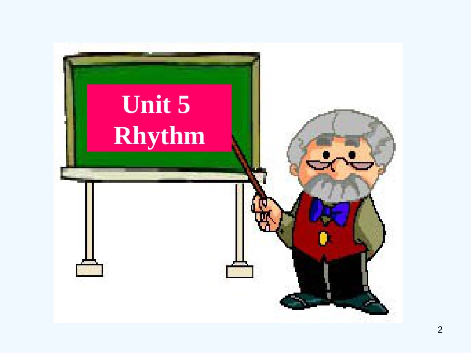 高考二轮复习 Unit5 Rhythm课件 北师大版必修2_第2页