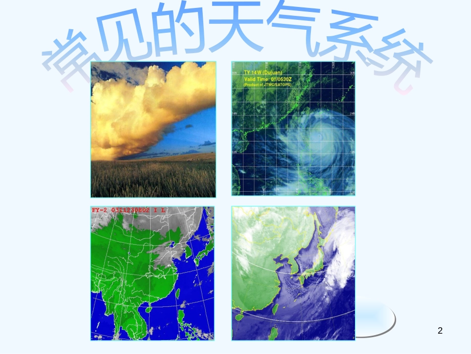 高中地理 2.3《大气环境之五 锋面系统》课件 湘教版必修1_第2页