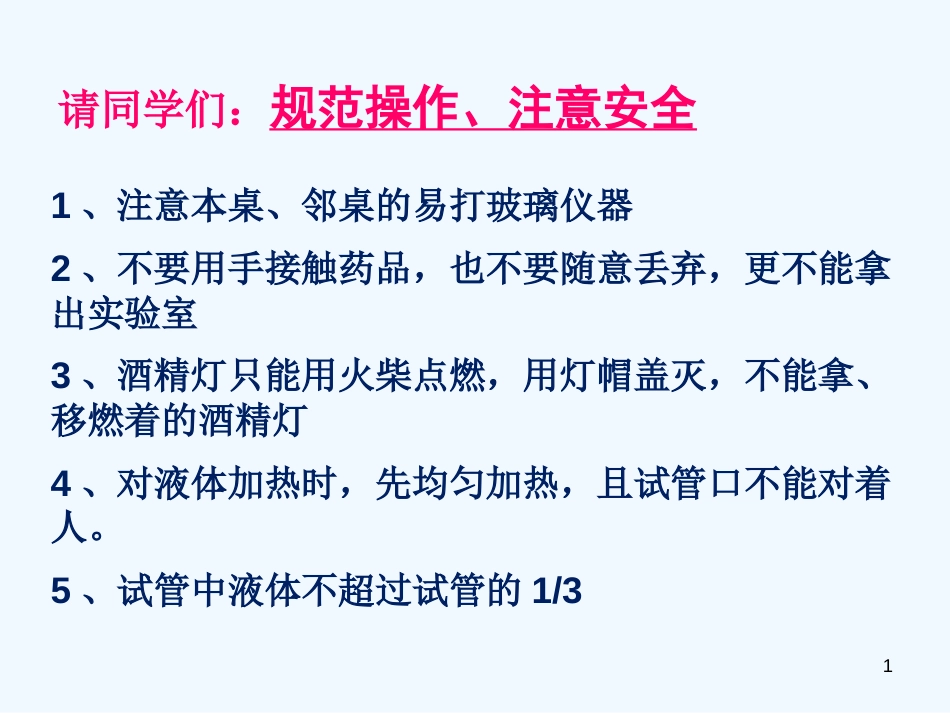 高中化学 常见物质的检验课件 苏教版必修1_第1页