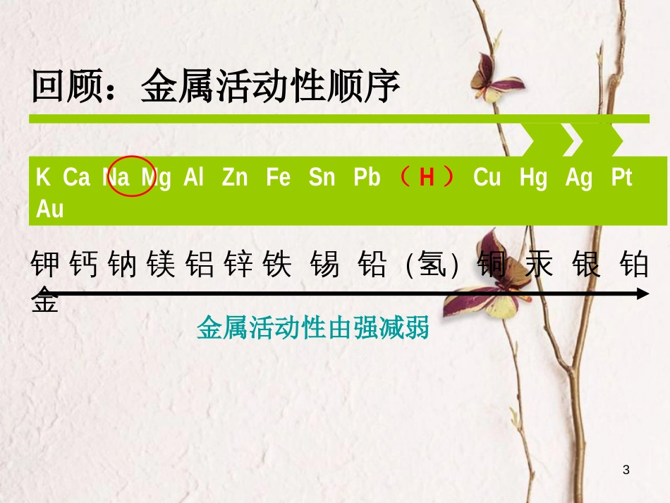 河北省南宫市高三化学二轮复习 钠及其与水的反应课件 新人教版_第3页