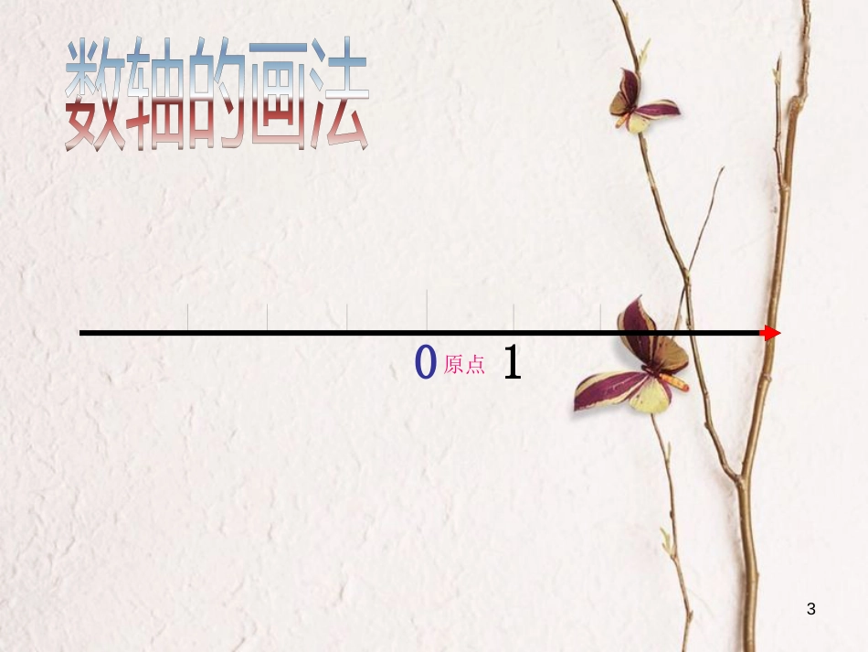 七年级数学上册 2.2 数轴教学课件 （新版）华东师大版_第3页