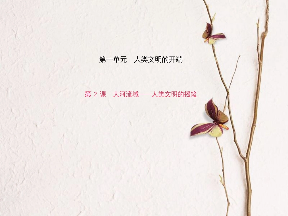 九年级历史上册 第一单元 第1课 人类的形成课件 新人教版_第1页