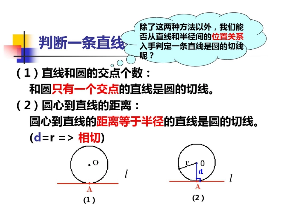 圆的切线的判定定理课件_第3页