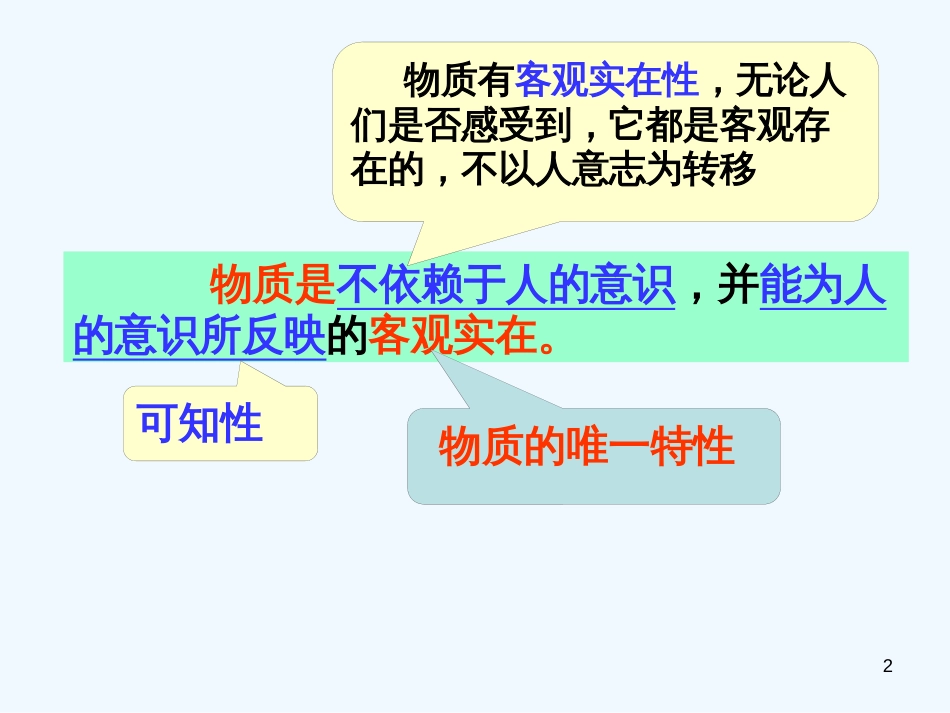 高中政治 4.1世界的物质性课件 新人教版必修4_第2页