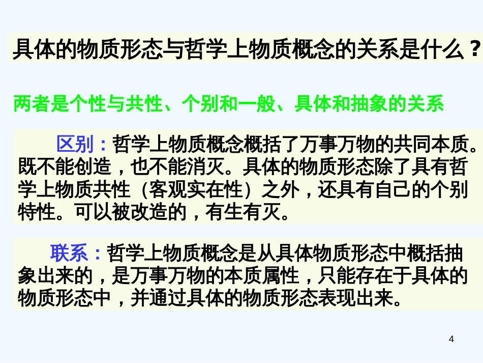 高中政治 4.1世界的物质性课件 新人教版必修4_第3页