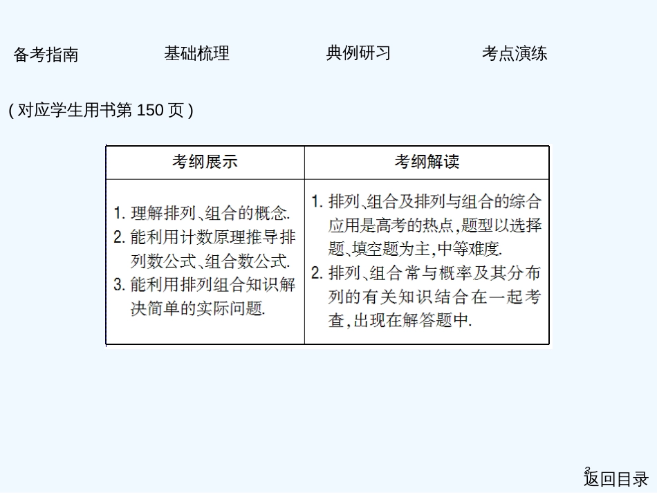 高考数学 第2节 排列与组合课件_第3页
